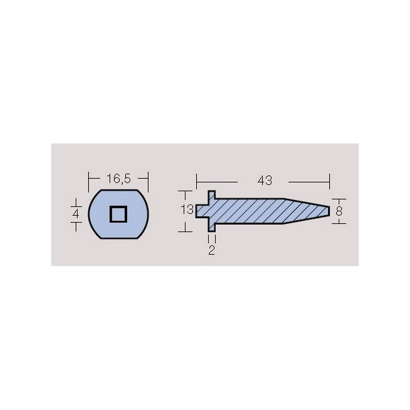 anode moteur mercury 826887