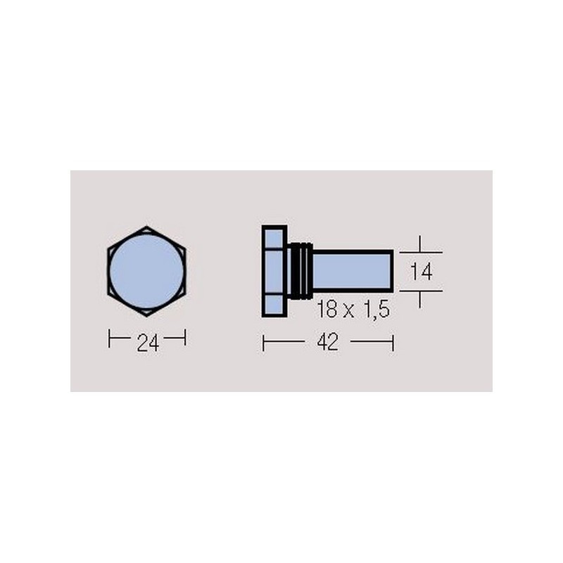 anode et bouchon laiton pour moteur Renault Couach