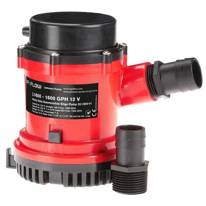 pompe de cale johnson L1600 12 volts, 32-1600-01