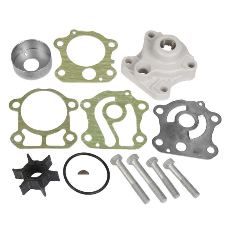 Kit pompe à eau + corps 50, 60 et 70 cv, 2 temps.