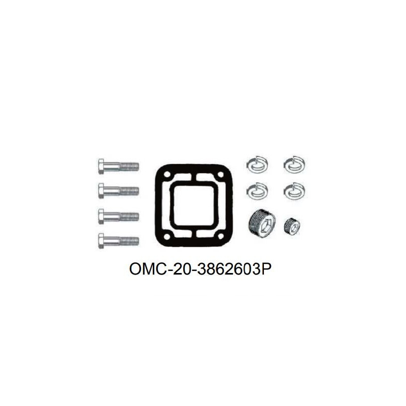 Joint de coude d'échappement Volvo, GM 4 cylindres 3.0L