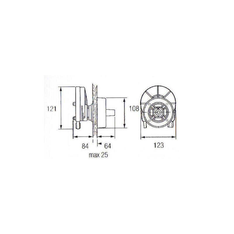 Crémaillère de direction Light Duty SH8050
