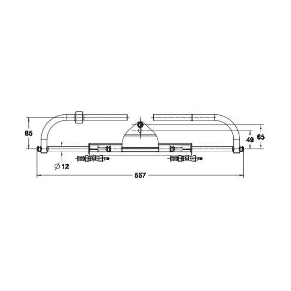 dimensions vérin lecomble et schmitt VHM ex 80  2203315