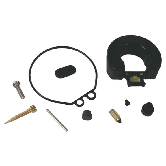 kit carburateur Yamaha 3, 6 et 8 cv, flotteur, le pointeau, la vis de ralenti