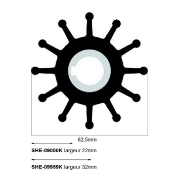 Kit mineur SHE-23979 pour moreur PCM, Ford V8 2