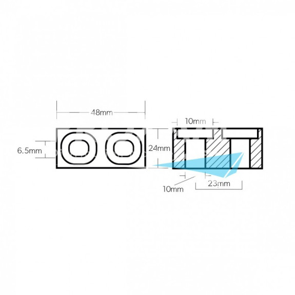 Anode cube Suzuki DT90 à DT225