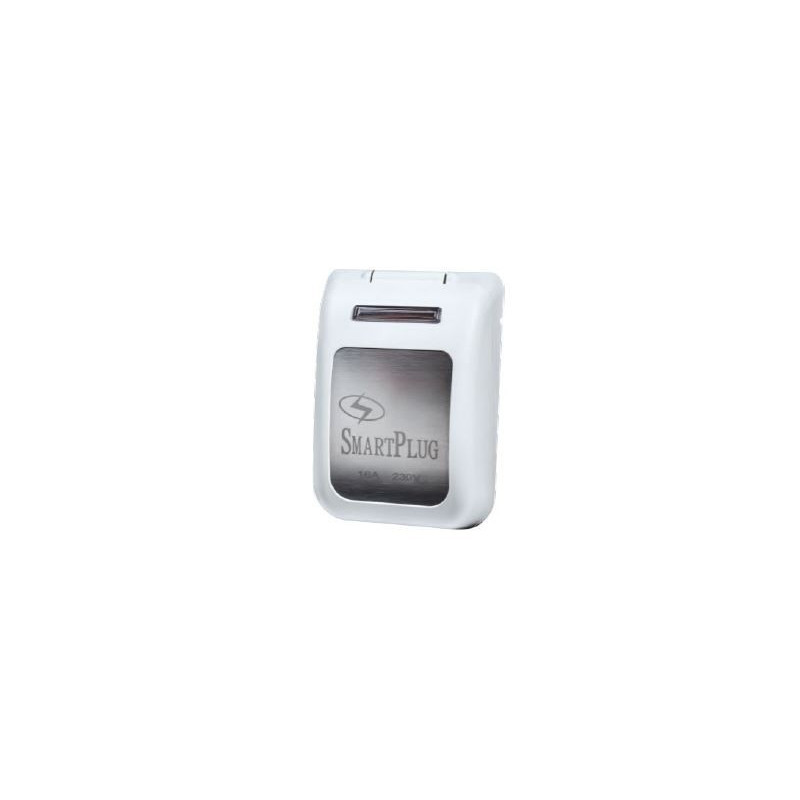 Socle Smartplug Inox pour prise femelle 16 Amp