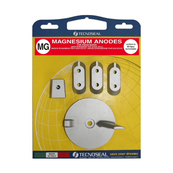 Kit Anodes Magnesium Yamaha 40 à 60cv 4T