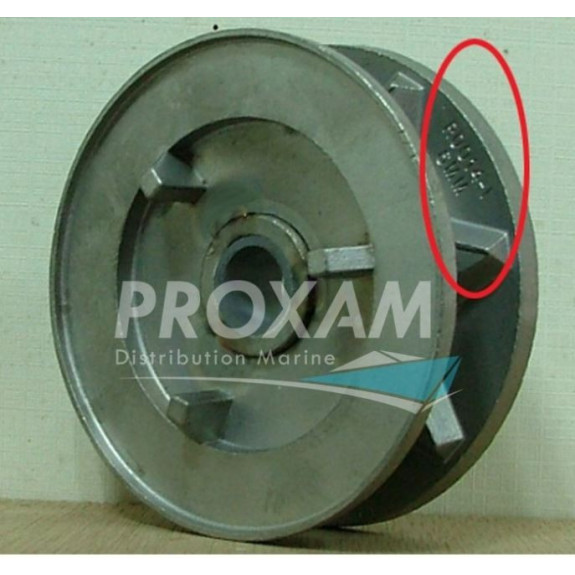 Barbotin de guindeau inox South Pacific PRO 710