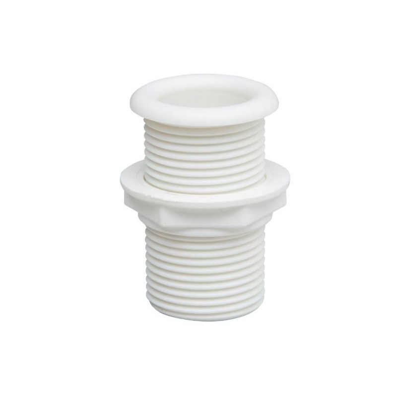 passe coque fileté blanc