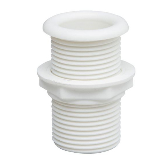 passe coque fileté blanc