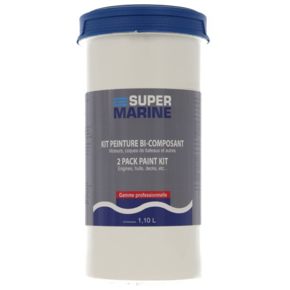 kit Peinture bi-composant moteur Volvo Gris embase