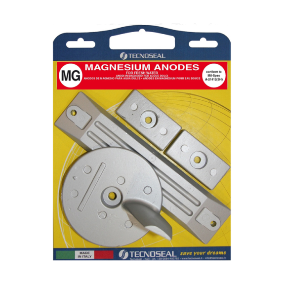 Kit anodes magnesium Honda BF75 à BF250