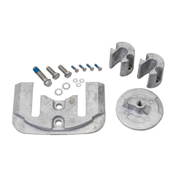Kit Anodes Magnesium pour embase MERCRUISER Bravo II