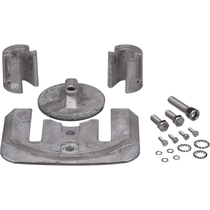 KIT Anodes Aluminium pour embase MERCRUISER BRAVO II et III