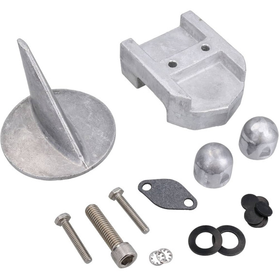 Kit anodes Aluminium pour embase Mercruiser Alpha one, Gen1