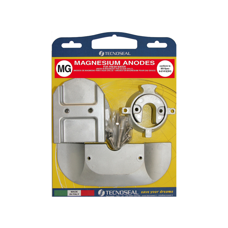 Kit Anodes Magnesium pour embase MERCRUISER Alpha One Gen2