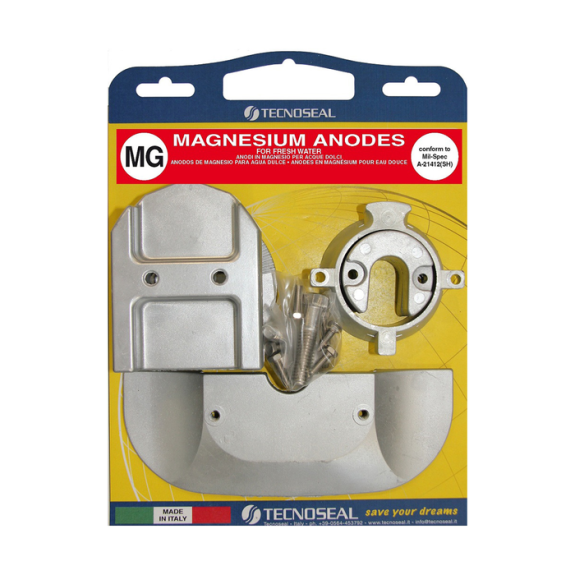 Kit Anodes Magnesium pour embase MERCRUISER Alpha One Gen2