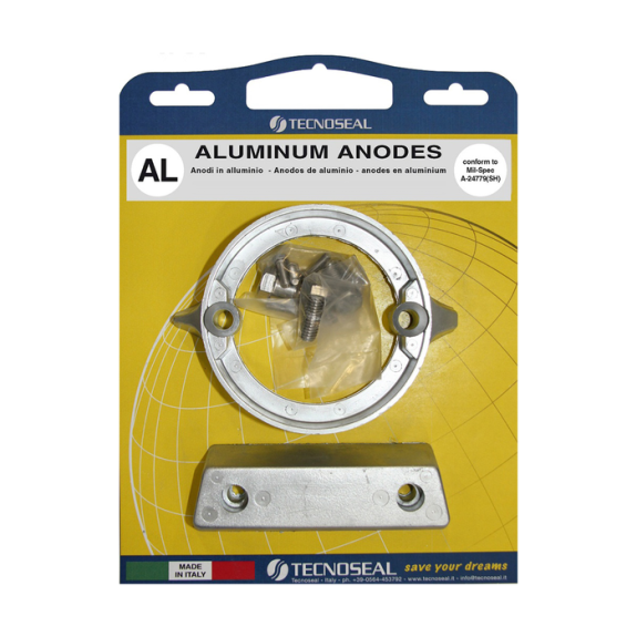 Kit Anodes aluminium pour EMBASE Volvo 290 Duo Prop
