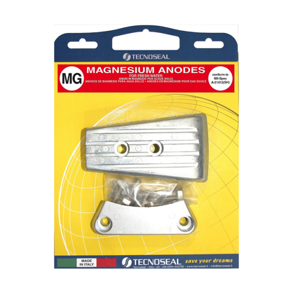 Kit Anodes Magnésium pour Embase Volvo Penta DPH/DPR