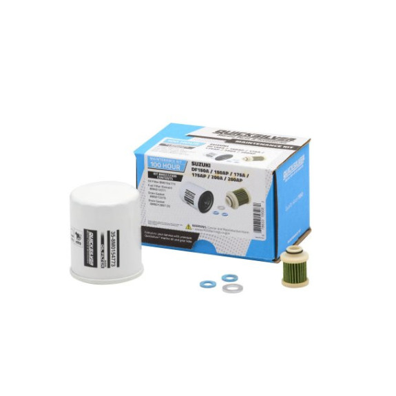 Kit de révision 100h SUZUKI - DF150A/150AP/175A/175AP/200A/200 - QUICKSILVER