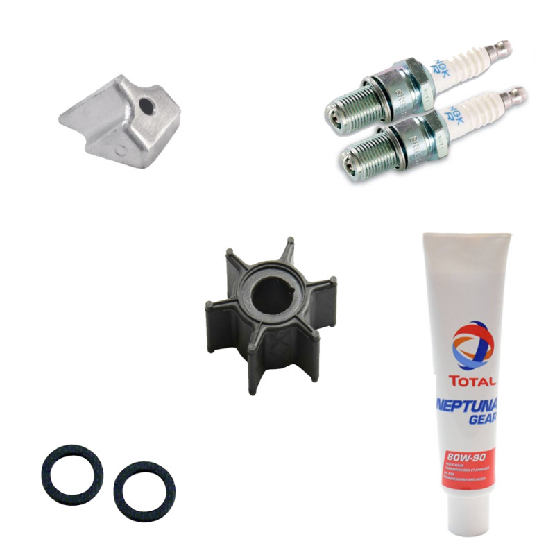 Kit révision 4-8 CV 2 temps Johnson Evinrude - PESCARO