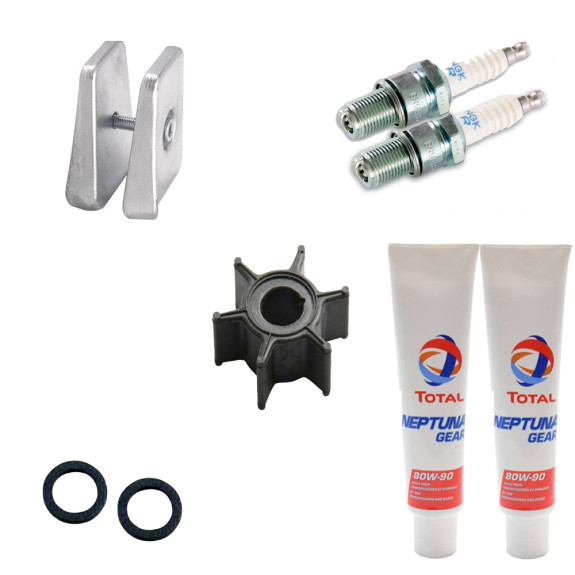 Kit révision 20-25-30-35 cv 2 Temps Johnson Evinrude (91 et après) - PESCARO