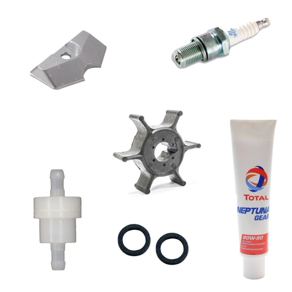 Kit révision 4 et 5cv Yamaha 2 Temps - PESCARO
