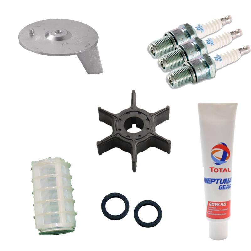 Kit révision 25 et 30 cv Yamaha 2 Temps - PESCARO