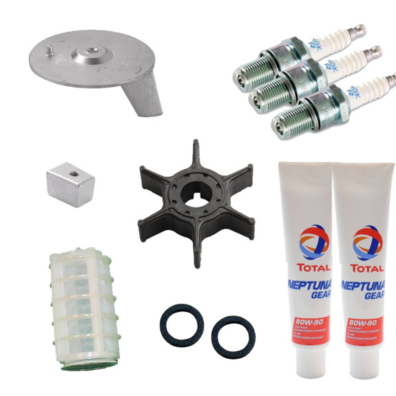 Kit entretien 40 et 50 cv Yamaha 2 Temps(2000 et +) - PESCARO