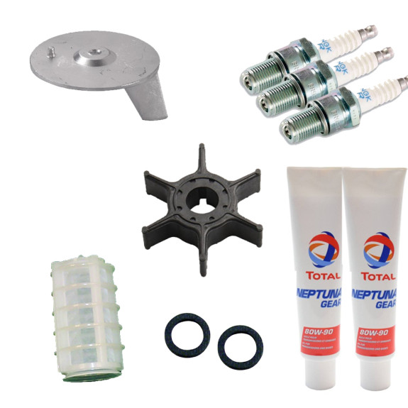 Kit révision 40 et 50 cv Yamaha 2 Temps 3 cylindres - PESCARO