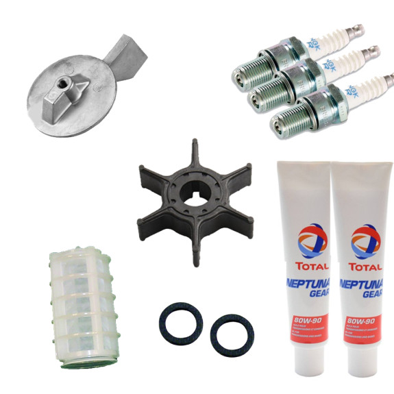 Kit entretien 60 et 70cv Yamaha, 2 Temps (2000 et +)