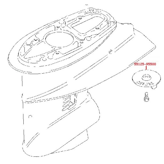 Kit de révision pour moteur Suzuki DF40 et DF50 - PESCARO