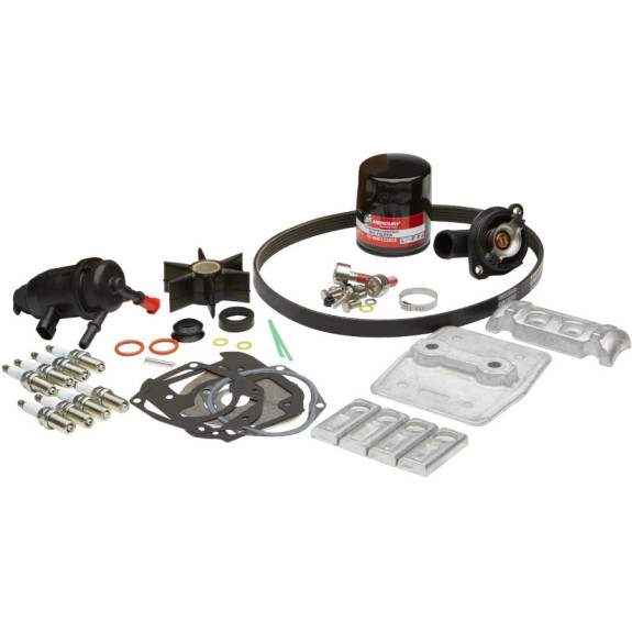 Kit révision 300 Heures Mercury V8 4.6L 250-300CV AMS, Sea-Pro et Racing