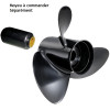 Helice Solas RUBEX 3 pales Aluminium Sans Moyeu 11 x 15