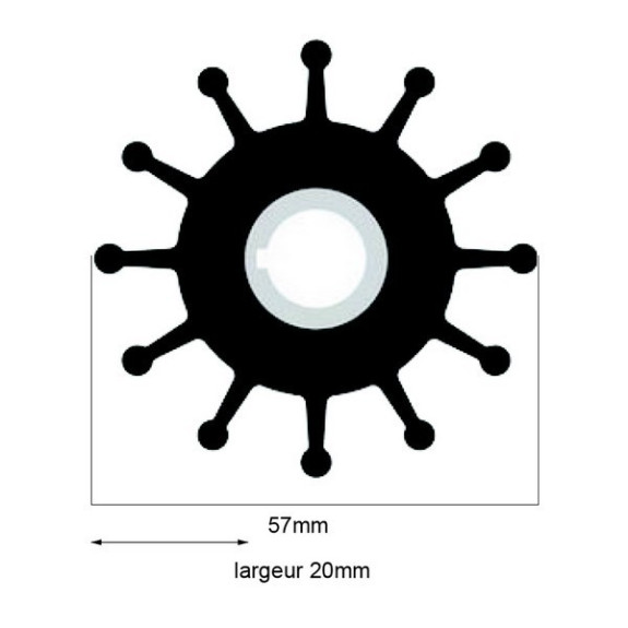 Turbine Onan 6.5 à 10kW SHERWOOD 10077
