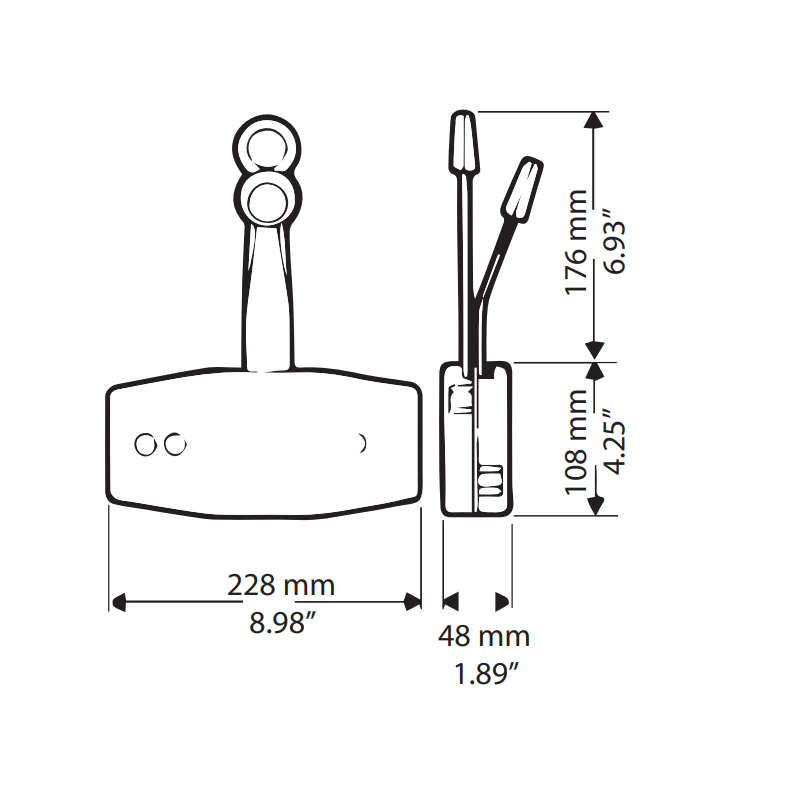 Boitier de commande ULTRAFLEX B47