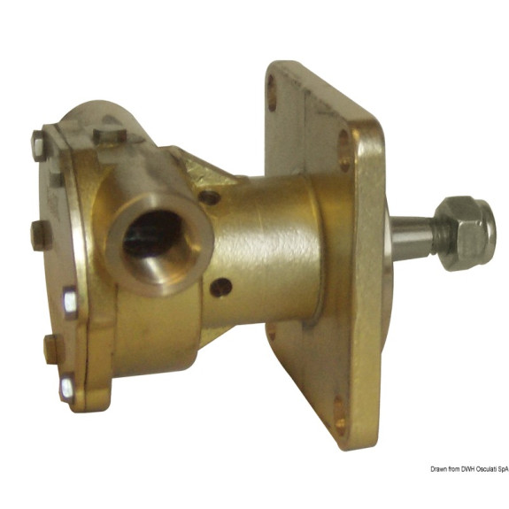 Pompe de refroidissement NAUCO pour VOLVO MD2030 - MD2040 et PERKINS M25 à M80