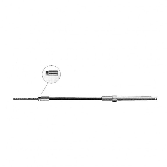 Cable de direction T02 - 14 pieds - Riviera