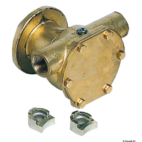Pompe de refroidissement Nauco type FPR236 pour moteur Vetus et Volvo MD1 - MD2 - MD11 - MD17