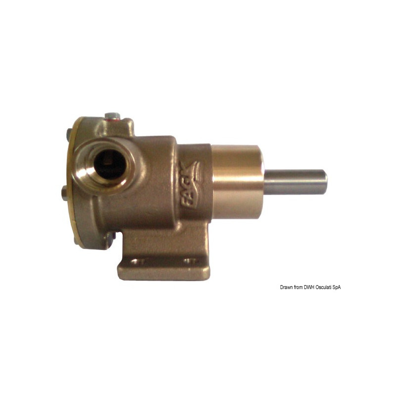 Pompe de refroidissement Nauco type PM36S pour moteur Fischer Panda