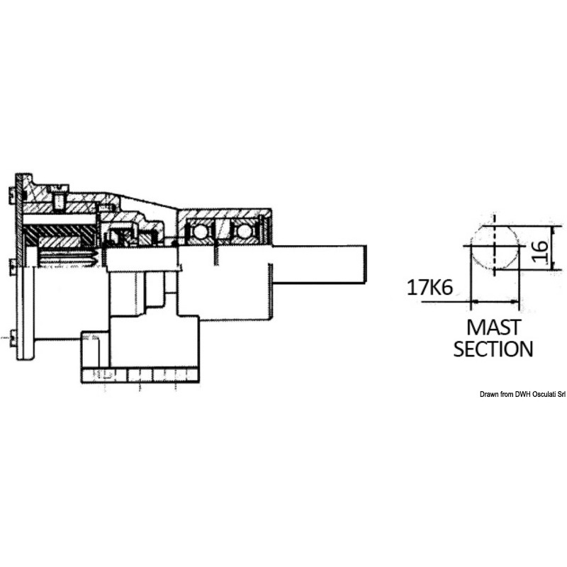 Pompe de refroidissement Nauco type PM36S pour...