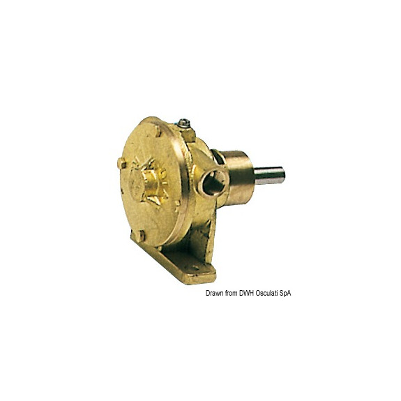 Pompe de refroidissement Nauco type PM34 pour moteur Fischer Panda et Mase