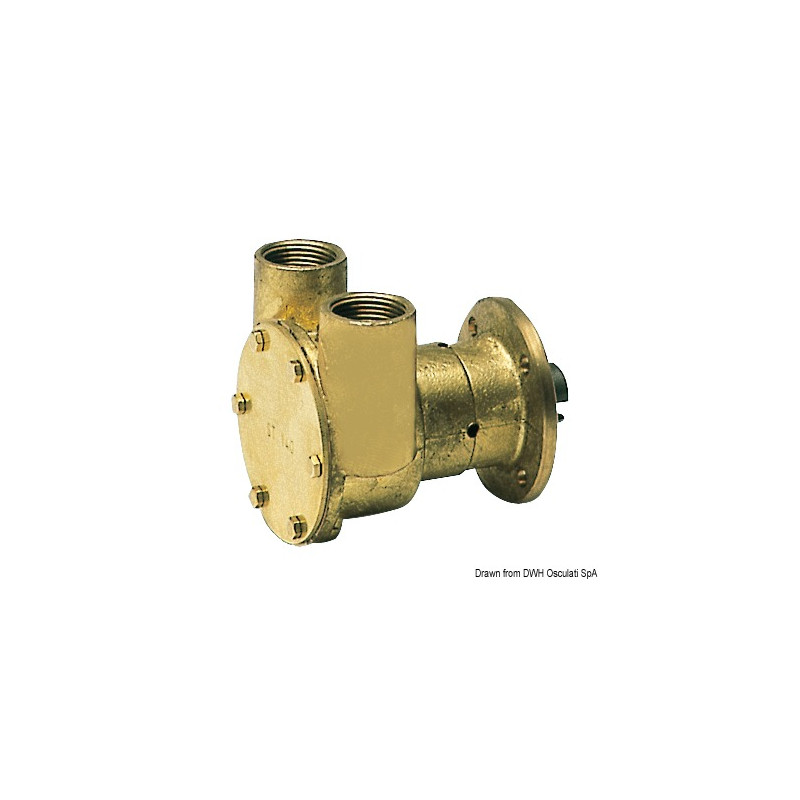 Pompe de refroidissement Nauco type FPR046 pour moteurs Vetus VF4 et VF5