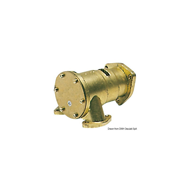 Pompe de refroidissement Nauco type FPR050F pour moteurs IVECO-AIFO et PERKINS