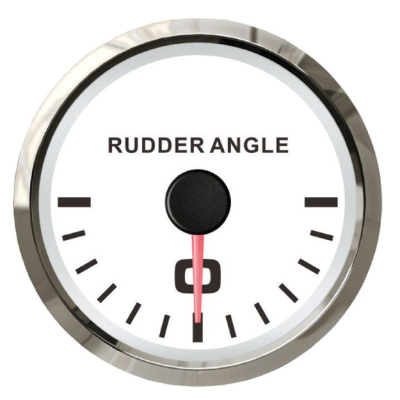 Indicateur angle de barre blanc
