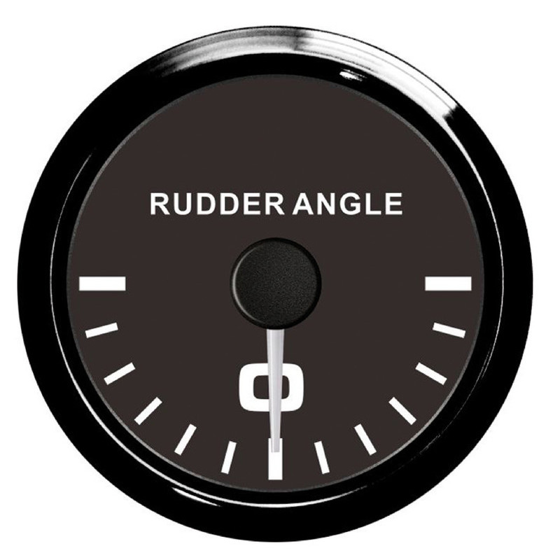 Indicateur angle de barre noir