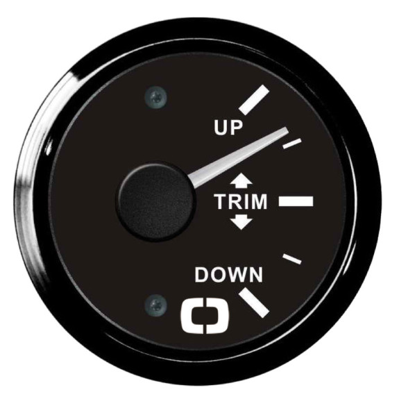 Indicateur de trim 0 -190 ohms noir