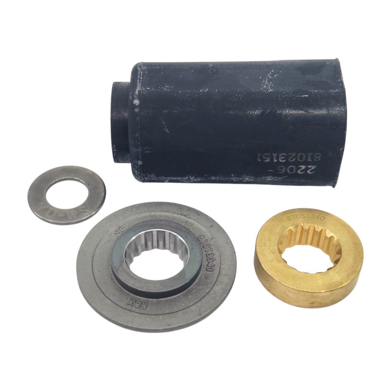 Hélice RUBEX 14×11 + moyeu Yamaha 60-140 CV – 15 cannelures