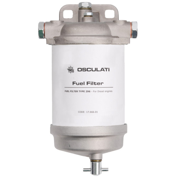 Filtre décanteur pour gasoil avec purge débit maxi 130 l / h